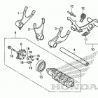 VT750C2B Барабан переключения передач