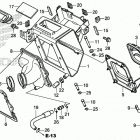 CRF125F Воздушный фильтр