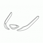 GL1800 Chrome front fender