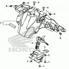 NC700X Центральная облицовка