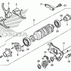 GL1800 Shift drum@shift fork