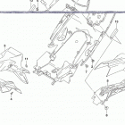 GSX,S750 Задний бампер