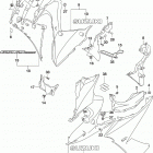 GSX,S1000FA,FYA,FZA Side cowling (gsx-s1000fal9 e33)