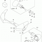 VZR1800,BZ M109R Turnsignal lamp (vzr1800bzl9 e03)