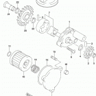 DR,Z400S Масляный насос