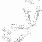 DL650A,XA Распределительный вал  /  клапана