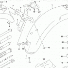 TU250X Задний бампер