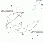 SV650,A,XA Frame head cover (sv650xal9 e28)