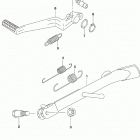 GSX,S750 Подножка
