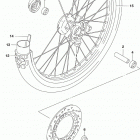 DR200S Переднее колесо