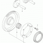LT,A400F Муфта стартера