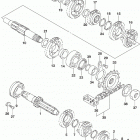 DR,Z400SM Трансмиссия