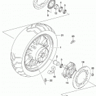 DL1000A,XA Rear wheel (dl1000al9 e28)