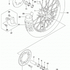 DR,Z400S Переднее колесо