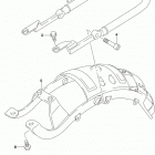 TU250X Рама задняя часть
