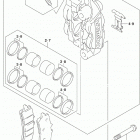 GSX,S1000A YA AZ Передние тормоза
