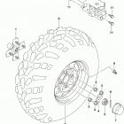 LT,A500X,XP Lh rear wheel (lt-a500xpzl9 p28)