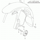 DL1000A,XA Front fender (dl1000al9 e28)
