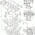 GSX,S1000A YA AZ Картер двигателя