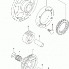 GSX,R600 Муфта стартера