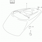 VZR1800,BZ M109R Fuel tank front cover (vzr1800l9 e28)