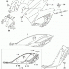 GSX,S750 Fuel tank cover (gsx-s750zl9 e03)