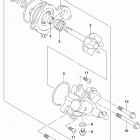 LT,A500X,XP Водяной насос
