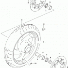 VZR1800,BZ M109R Front wheel (vzr1800bzl9 e33)