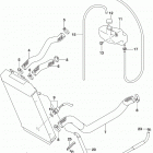 VL800 Радиатор и Патрубки