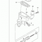 GSX,S1000A YA AZ Главный тормозной цилиндр