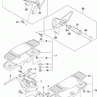 VL1500,C90 Footrest (vl1500tl9 e33)