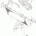 GSX,S750 Radiator (gsx-s750yal9 e33)