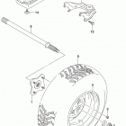 LT,F400F Lh rear wheel