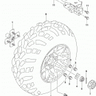 LT,A750X,XP,XPZ Lh rear wheel (lt-a750xl9 p33)