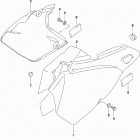 DR,Z400SM Frame cover (dr-z400sml9 e03)