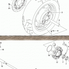 VL1500,C90 Rear wheel (vl1500bl9 e33)
