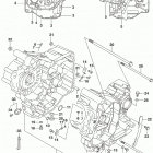 SV650,A,XA Картер двигателя