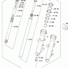 SV650,A,XA Front fork damper (sv650xal9 e33)