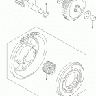 DR,Z400SM Муфта стартера