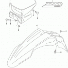 DR200S Headlamp cover