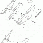 DR200S Frame cover (dr200sl9 e28)