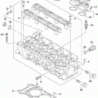 GSX,S750 Головка цилиндров