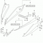 GSX,S1000A YA AZ Under cowling (gsx-s1000al9 e03)