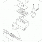 DL650A,XA Главный тормозной цилиндр