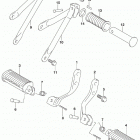 TU250X Подножки