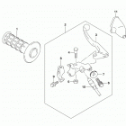 DR,Z400SM Lh handle lever