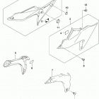 SV650,A,XA Frame center cover (sv650xal9 e33)