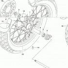 RV200 Переднее колесо