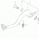RM,Z450 Педаль тормоза