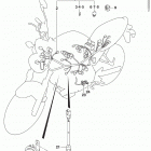 SV650,A,XA Wiring harness (sv650xal9 e28)